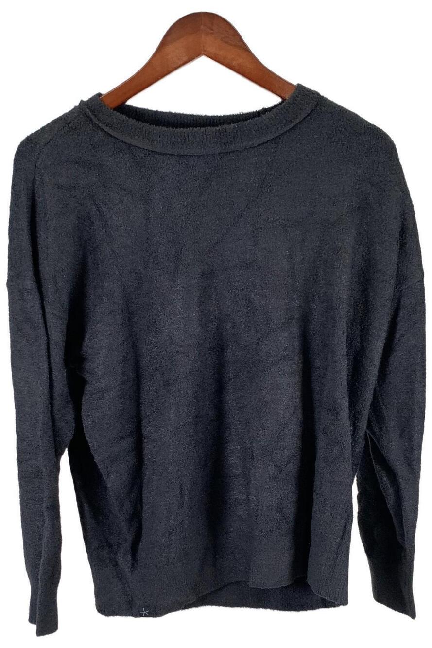 Barefoot Dreams Women's CozyChic Lite Pullover Blk - Tall